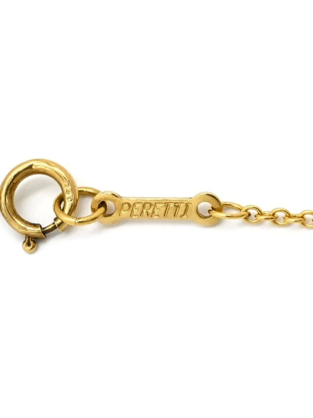 Tiffany & Co Necklace Small Cross Yellow Gold T& Elsa Peretti YG
